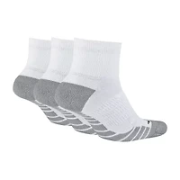 Nike Everyday Max Cushioned Unisex Adult Multi-Pack 3 Pair Quarter Ankle Socks
