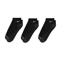 Nike Everyday Max Cushioned Unisex Adult Multi-Pack 3 Pair Low Cut Socks