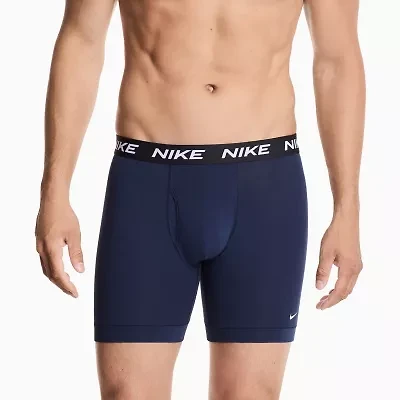 Nike All Day Cotton Stretch Mens 3 Pack Boxer Briefs Ke1310-001