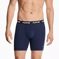 Nike All Day Cotton Stretch Mens 3 Pack Boxer Briefs Ke1310-001