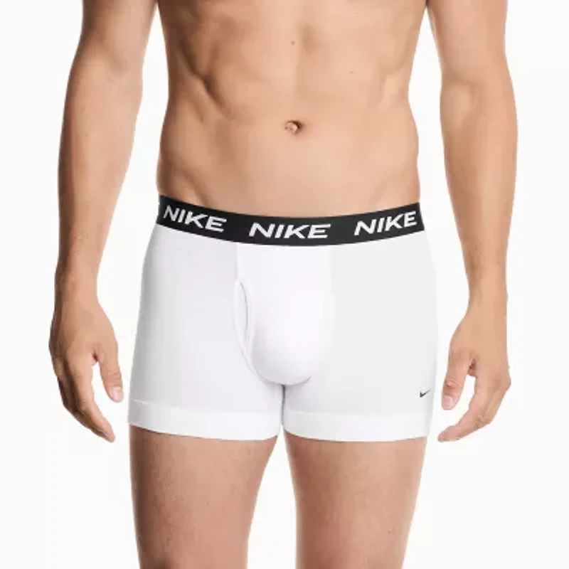 Nike All Day Cotton Stretch Mens 3 Pack Multi-Pack Fabric Trunks Ke1309-001