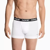Nike All Day Cotton Stretch Mens 3 Pack Multi-Pack Fabric Trunks Ke1309-001