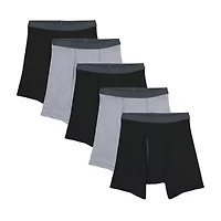Fruit of the Loom Premium Cool Zone Fly Mens 5 Pack Boxer Briefs Jcb5blc