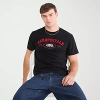 AEROPOSTALE Mens Crew Neck Short Sleeve Classic Fit Graphic T-Shirt