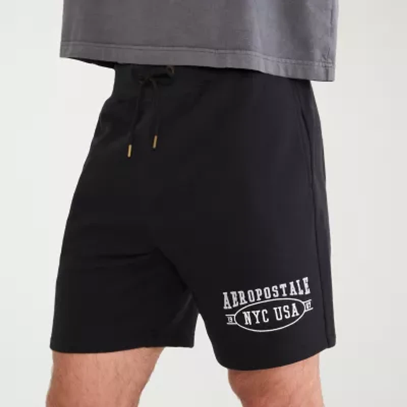 AEROPOSTALE Fleece Mens Drawstring Waist Pull-On Short