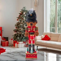 Kurt Adler 11" Teddy Bear Christmas Nutcracker