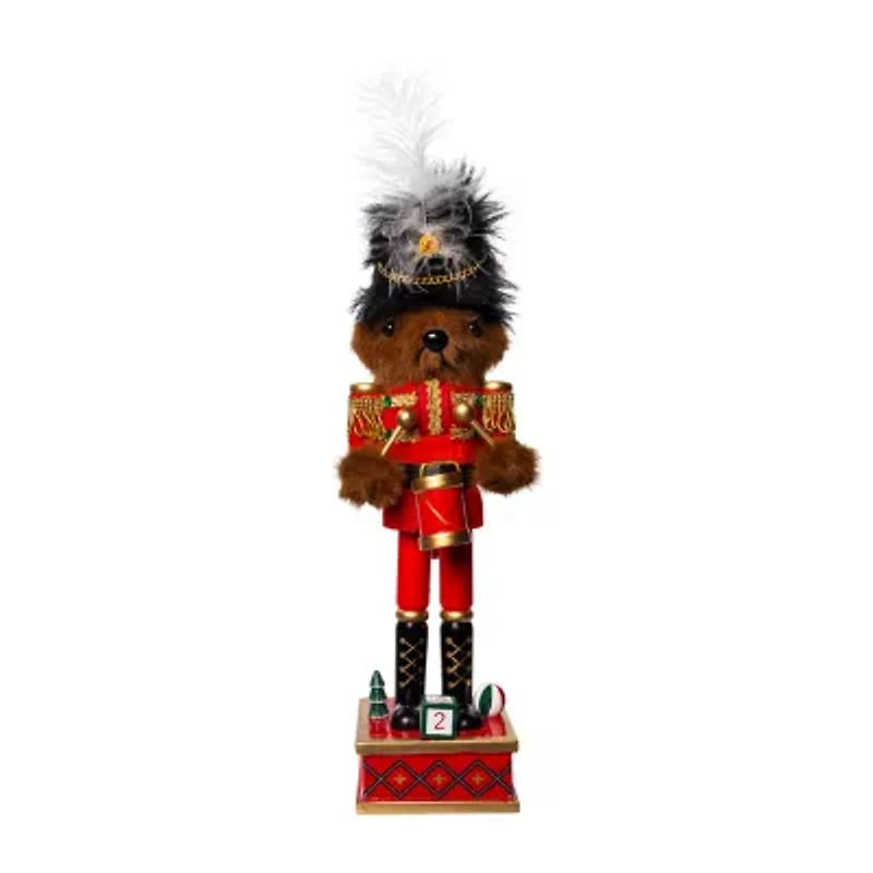 Kurt Adler 11" Teddy Bear Christmas Nutcracker