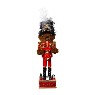 Kurt Adler 11" Teddy Bear Christmas Nutcracker