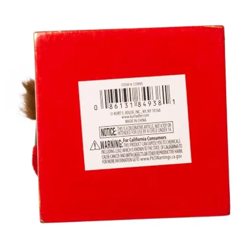 Kurt Adler 11" Teddy Bear Christmas Nutcracker