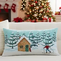 Vibhsa Accent Holiday Rectangular Throw Pillow