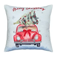 Vibhsa Accent Holiday Square Throw Pillow