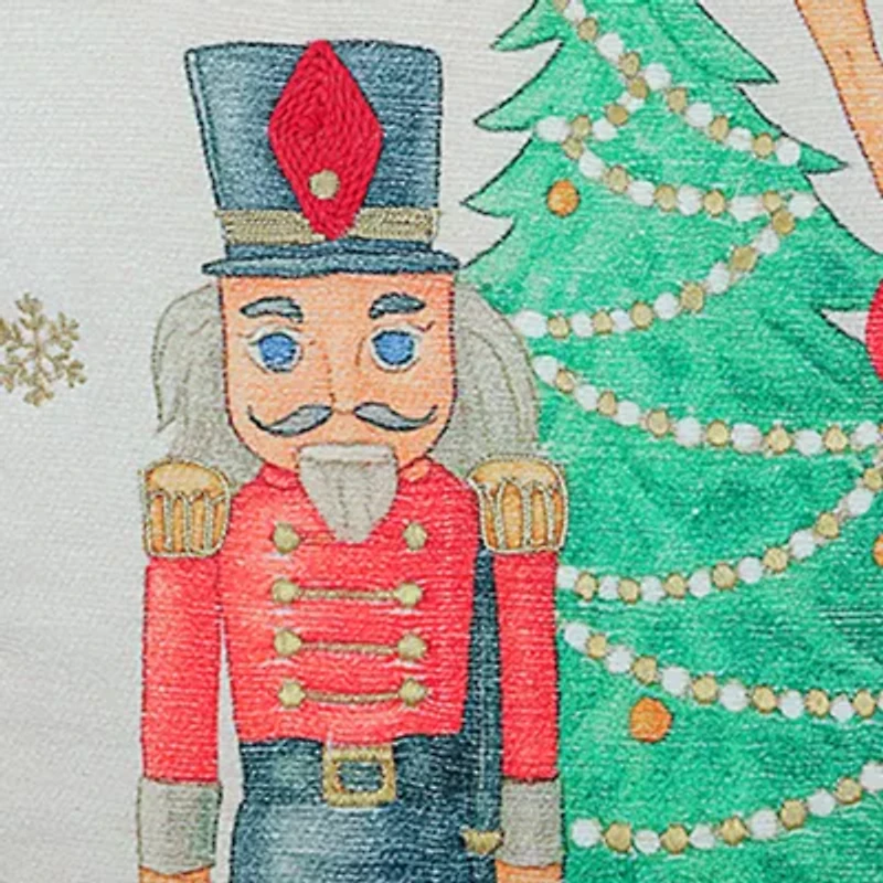 Vibhsa Accent Holiday Square Throw Pillow