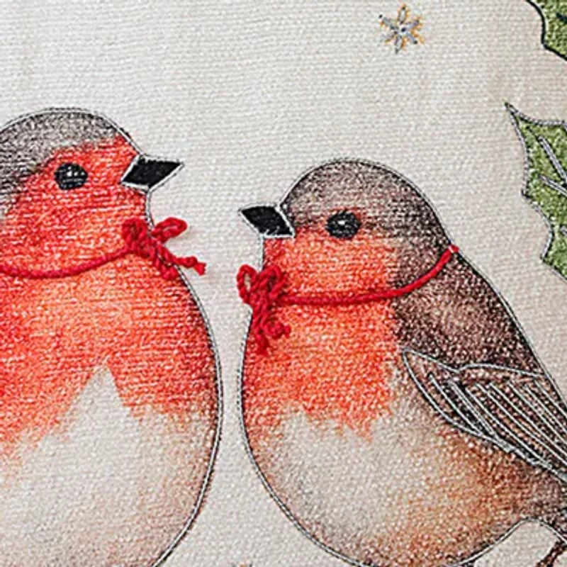 Vibhsa Accent Holiday Square Throw Pillow