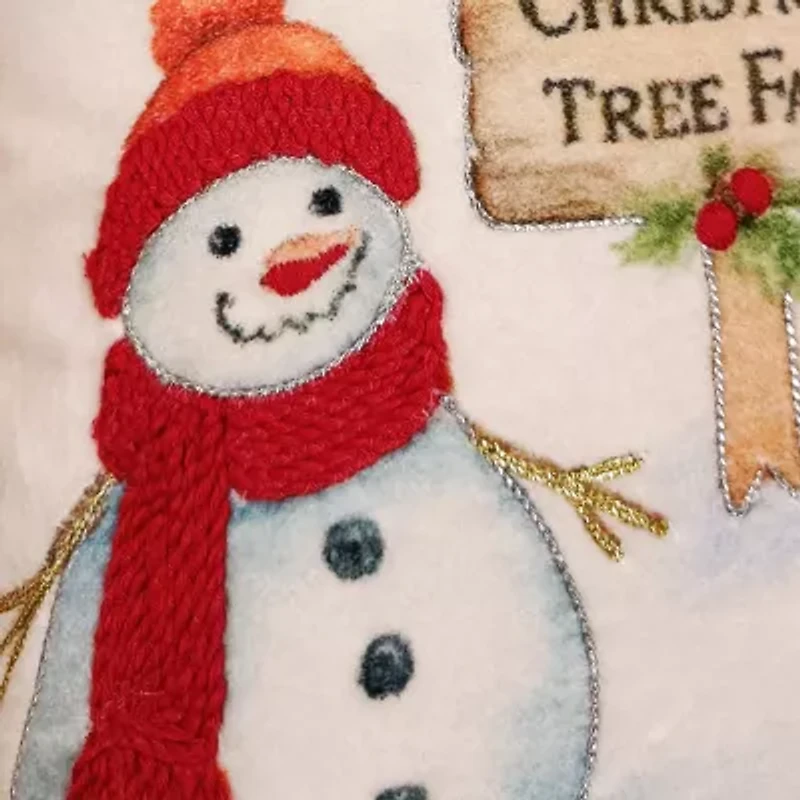 Vibhsa Accent Holiday Square Throw Pillow