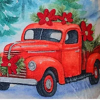 Vibhsa Accent Holiday Square Throw Pillow