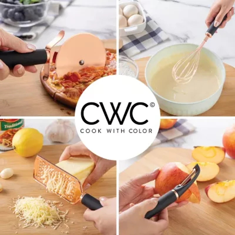 Cook with Color Stainless Steel 10-pc. Kitchen Utensil Set