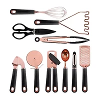 Cook with Color Stainless Steel 10-pc. Kitchen Utensil Set