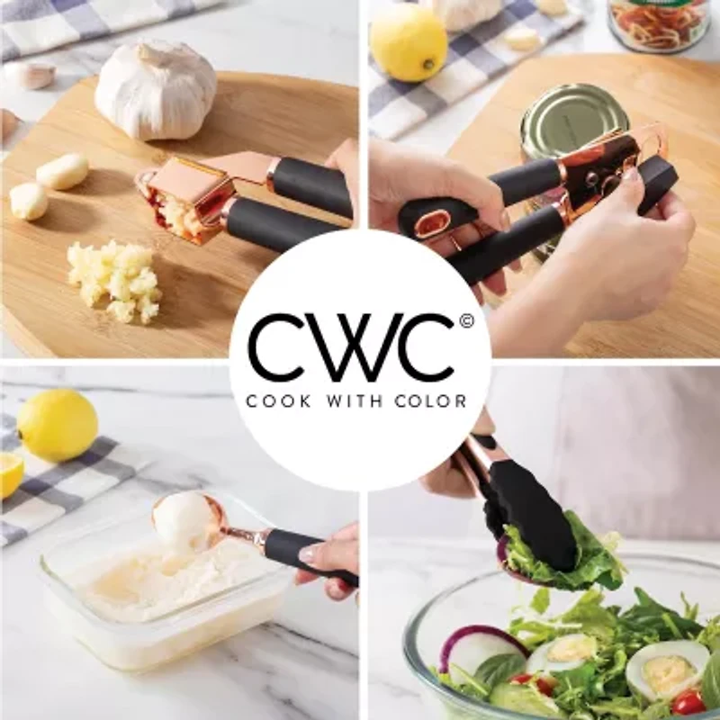 Cook with Color Stainless Steel 10-pc. Kitchen Utensil Set