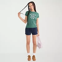 AEROPOSTALE Womens Juniors Crew Neck Short Sleeve Regular Fit Graphic T-Shirt