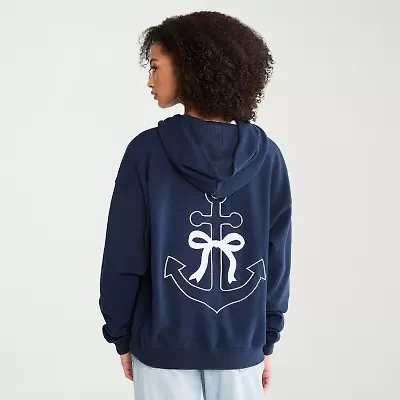 AEROPOSTALE Womens Juniors Long Sleeve Hoodie