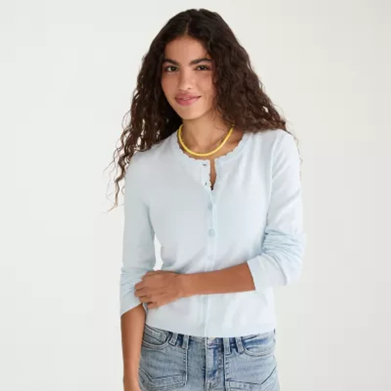 AEROPOSTALE Womens Long Sleeve Juniors Cardigan