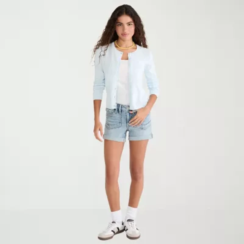 AEROPOSTALE Womens Long Sleeve Juniors Cardigan