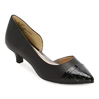 east 5th Dion Womens Pointed Closed Toe Kitten Heel Pumps