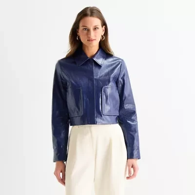 Worthington Womens Midweight Bomber Jacket