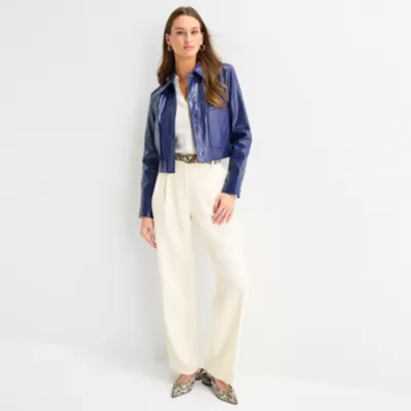 Worthington Womens Midweight Bomber Jacket
