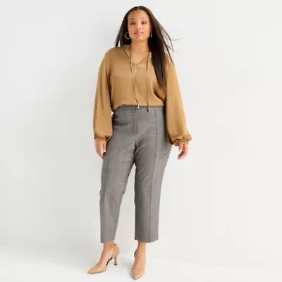 Worthington Womens Plus Skinny Pant