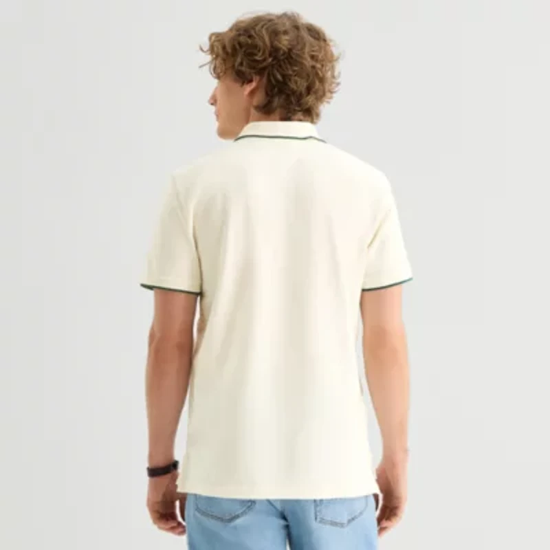 Arizona Mens Regular Fit Short Sleeve Polo Shirt