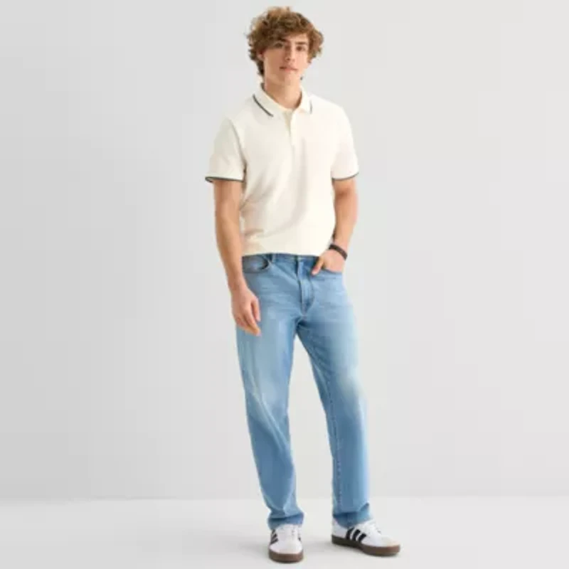 Arizona Mens Regular Fit Short Sleeve Polo Shirt