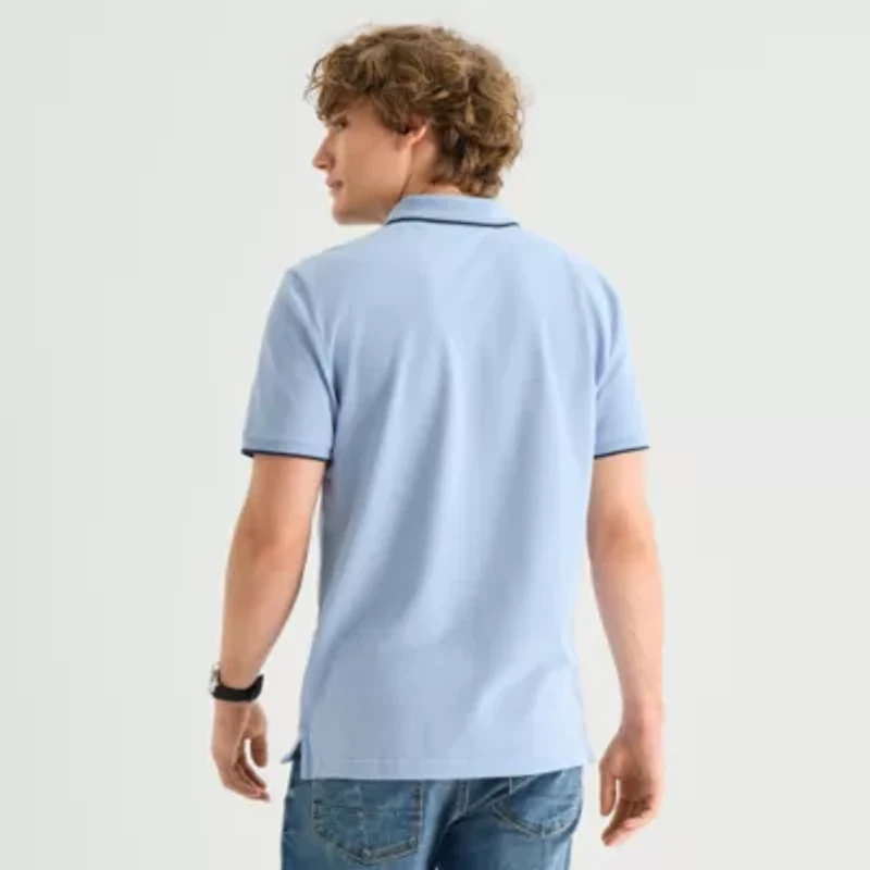 Arizona Mens Regular Fit Short Sleeve Polo Shirt