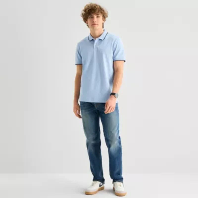 Arizona Mens Regular Fit Short Sleeve Polo Shirt