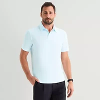 Stylus Mens Regular Fit Short Sleeve Polo Shirt