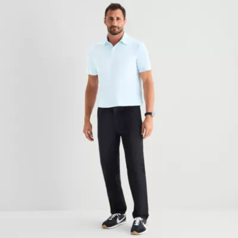 Stylus Mens Regular Fit Short Sleeve Polo Shirt