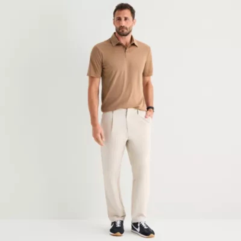 Stylus Mens Regular Fit Short Sleeve Polo Shirt