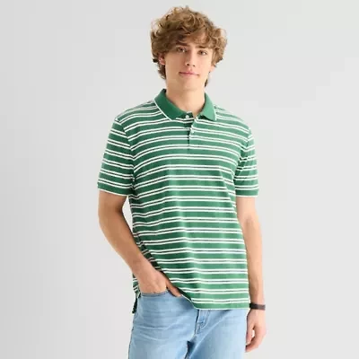 Arizona Mens Regular Fit Short Sleeve Polo Shirt