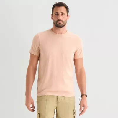 mutual weave Mens Crew Neck Short Sleeve T-Shirt