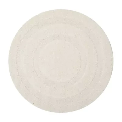 Safavieh Shag Collection Smith Solid Round Area Rug