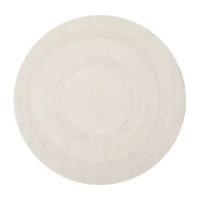 Safavieh Shag Collection Smith Solid Round Area Rug
