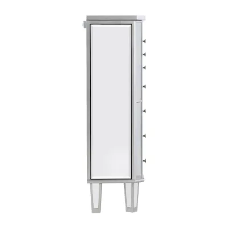 Powell Company Annabella Mirrored Jewelry Armoire