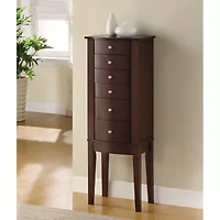 Powell Company Polly Cherry Jewelry Armoire