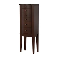 Powell Company Polly Cherry Jewelry Armoire