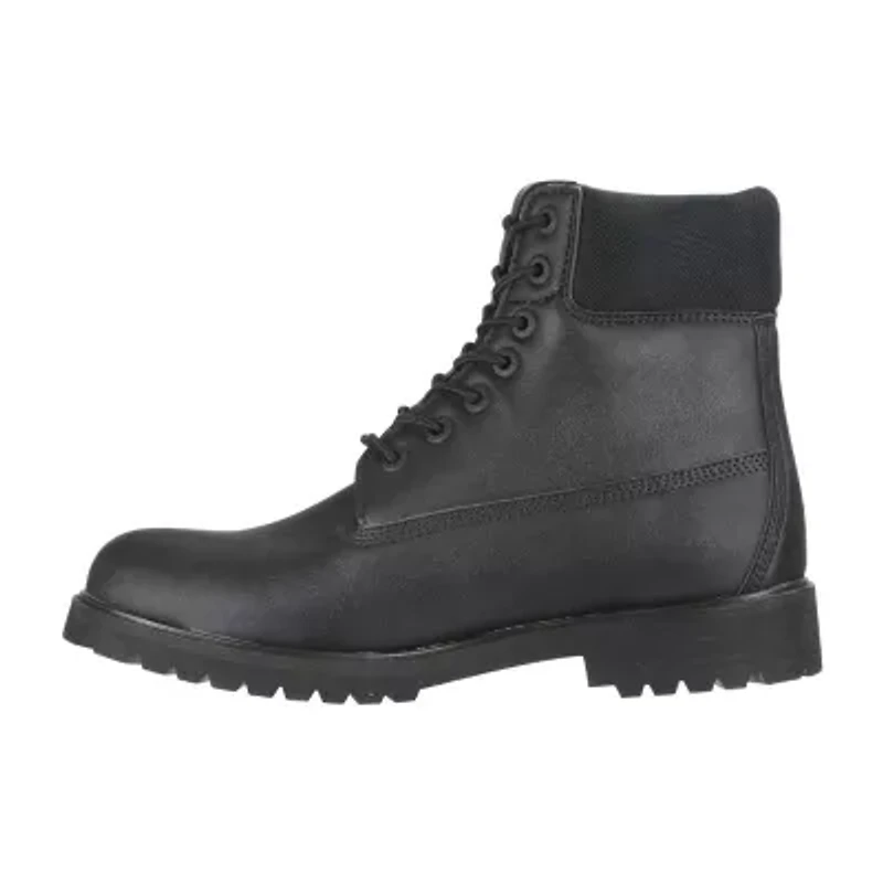 Lugz Mens Convoy Flat Heel Lace Up Boots