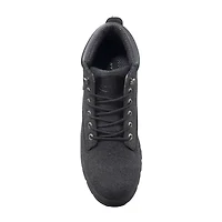 Lugz Mens Drifter Peacoat Block Heel Lace Up Boots
