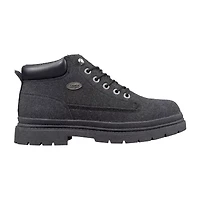 Lugz Mens Drifter Peacoat Block Heel Lace Up Boots