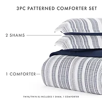 Casual Comfort Premium Down Alternative Farmhouse Dreams Reversible Comforter Set