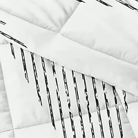 Casual Comfort Diamond Stripe Down-Alternative Comforter