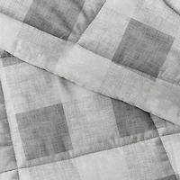 Casual Comfort Gingham Down-Alternative Comforter